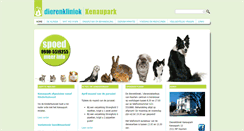 Desktop Screenshot of dierenkliniekkenaupark.nl